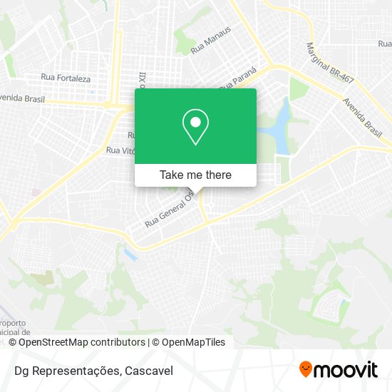 Dg Representações map