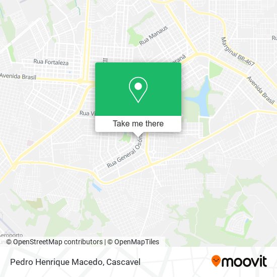 Pedro Henrique Macedo map