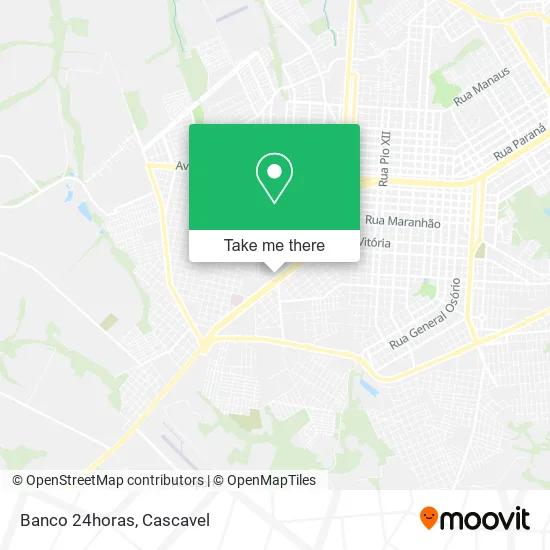 Banco 24horas map