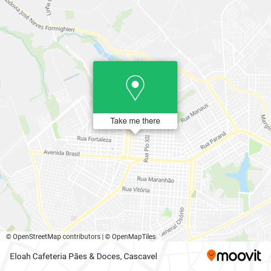Eloah Cafeteria Pães & Doces map