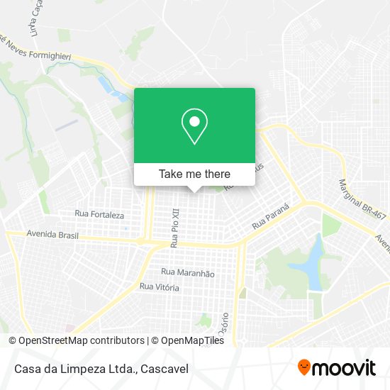 Casa da Limpeza Ltda. map