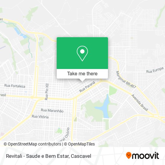 Revitali - Saude e Bem Estar map