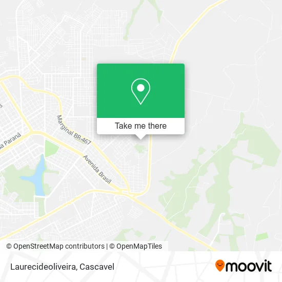 Laurecideoliveira map