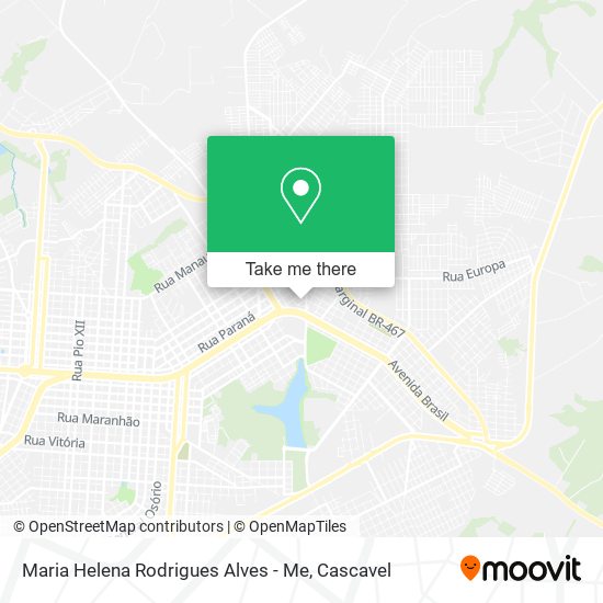Maria Helena Rodrigues Alves - Me map