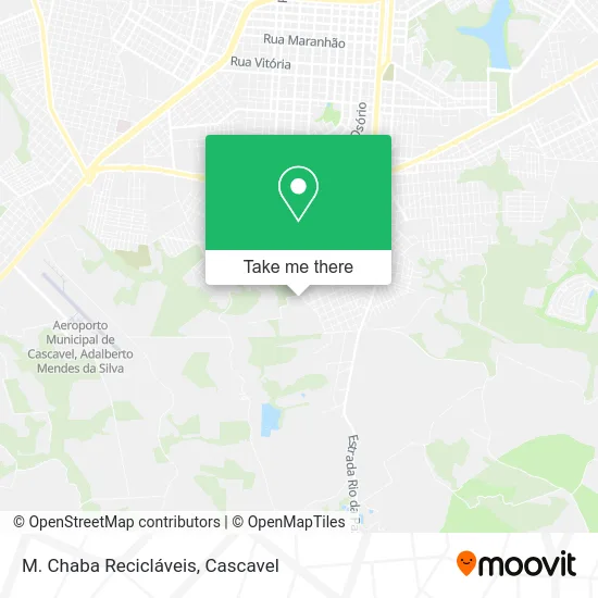 M. Chaba Recicláveis map