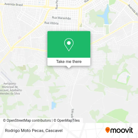 Rodrigo Moto Pecas map