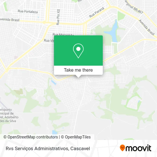 Rvs Serviços Administrativos map