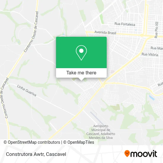 Construtora Awtr map