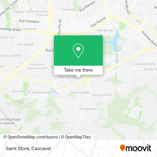 Saint Store map
