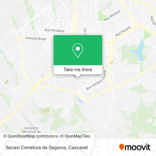 Secavi Corretora de Seguros map