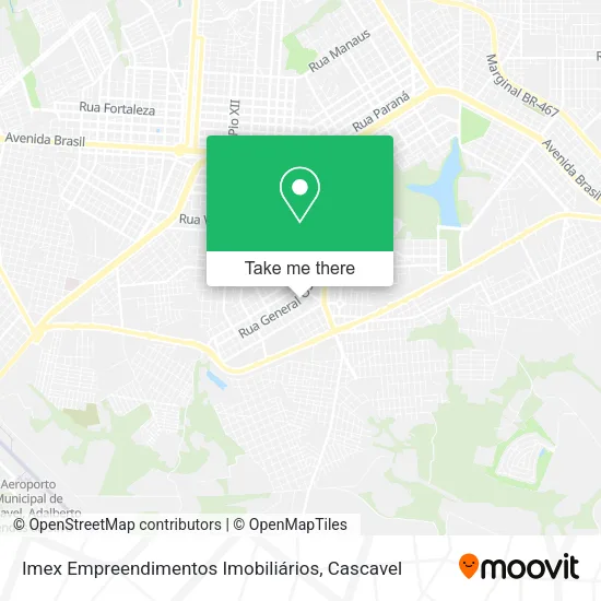 Imex Empreendimentos Imobiliários map