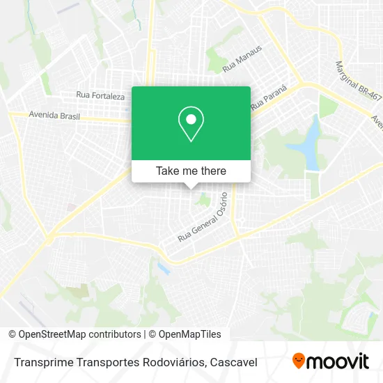 Transprime Transportes Rodoviários map