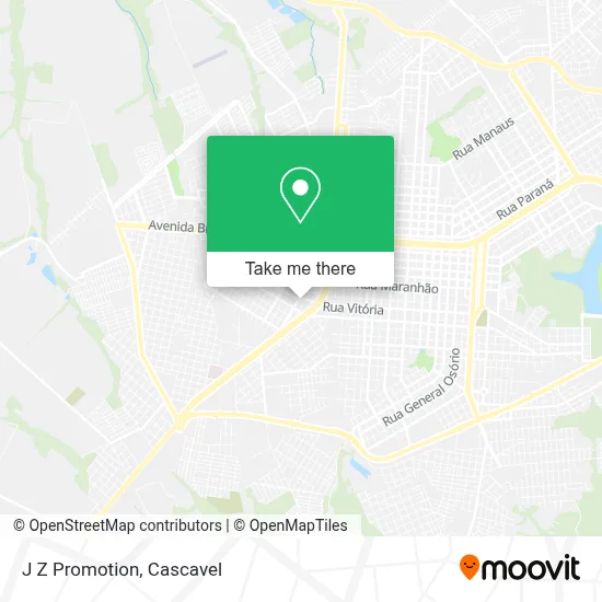 J Z Promotion map