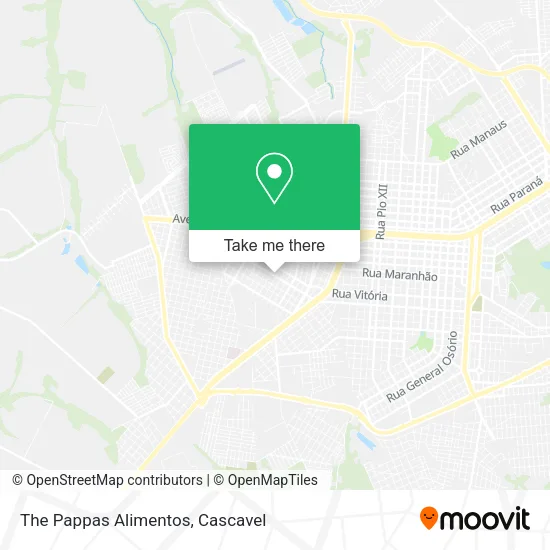 The Pappas Alimentos map