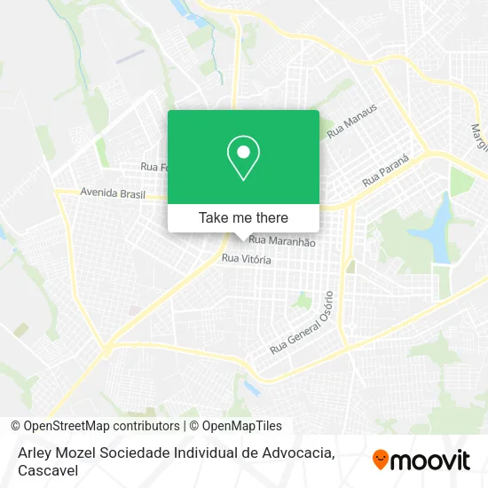 Arley Mozel Sociedade Individual de Advocacia map