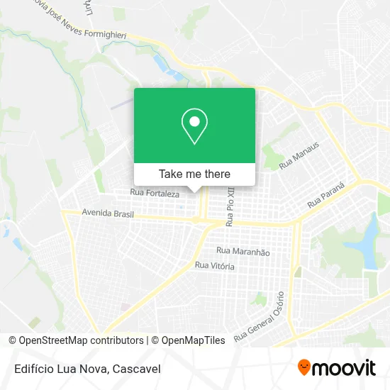 Edifício Lua Nova map