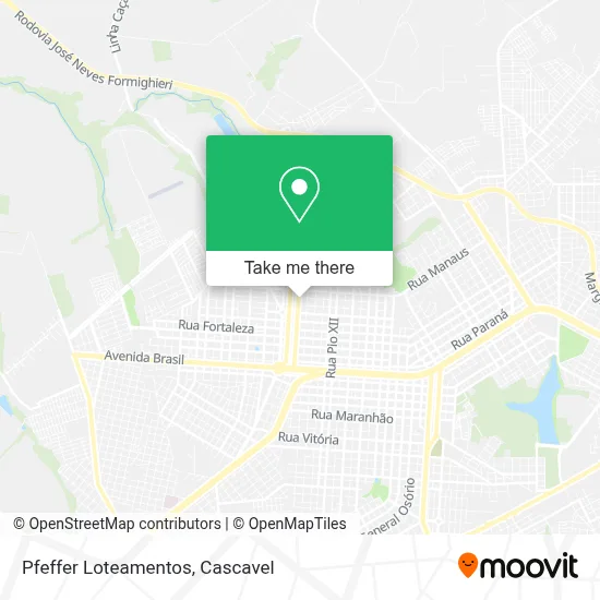 Pfeffer Loteamentos map