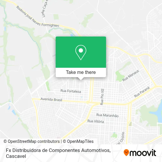 Fx Distribuidora de Componentes Automotivos map