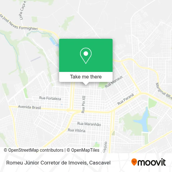 Romeu Júnior Corretor de Imoveis map