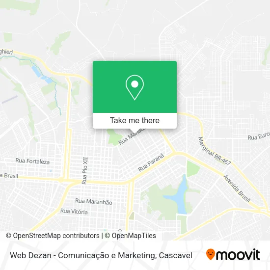 Web Dezan - Comunicação e Marketing map