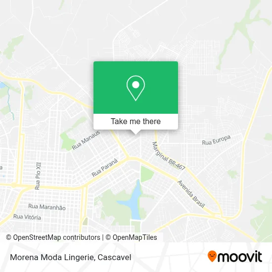 Morena Moda Lingerie map