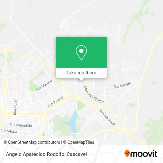 Angelo Aparecido Rodolfo map