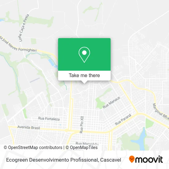 Ecogreen Desenvolvimento Profissional map