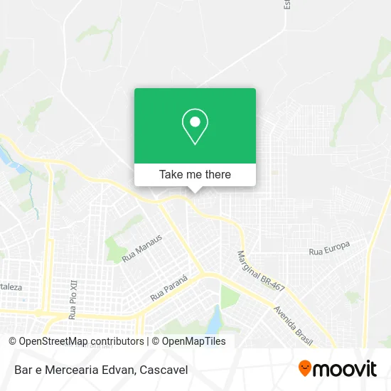 Bar e Mercearia Edvan map