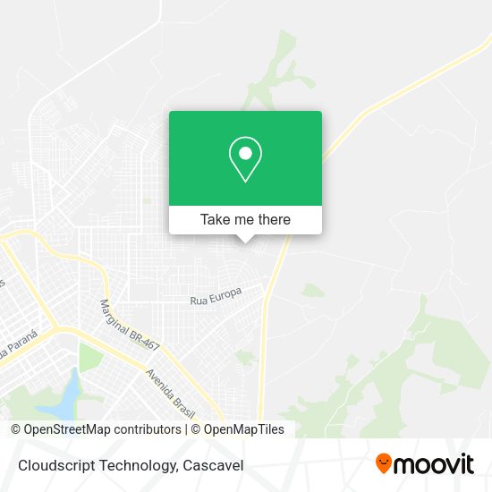 Cloudscript Technology map