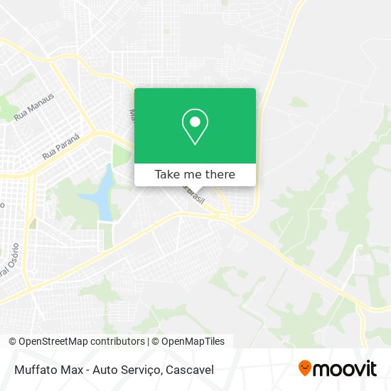 Muffato Max - Auto Serviço map
