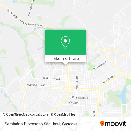 Seminário Diocesano São José map