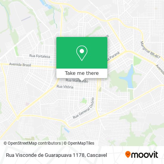 Rua Visconde de Guarapuava 1178 map