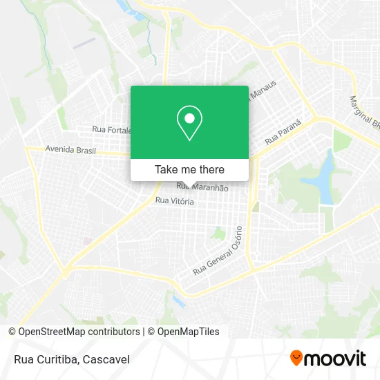 Rua Curitiba map