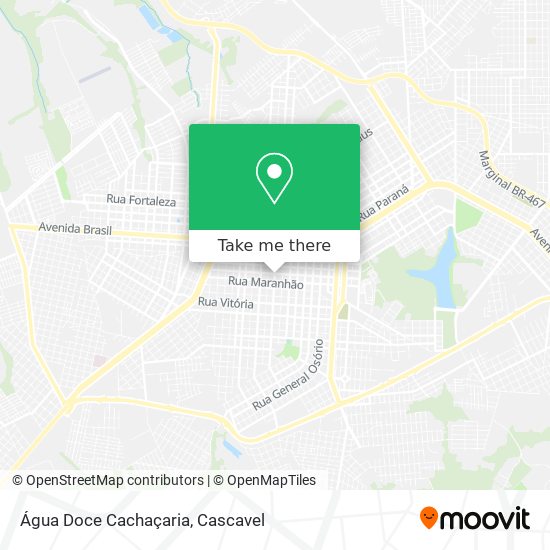 Água Doce Cachaçaria map