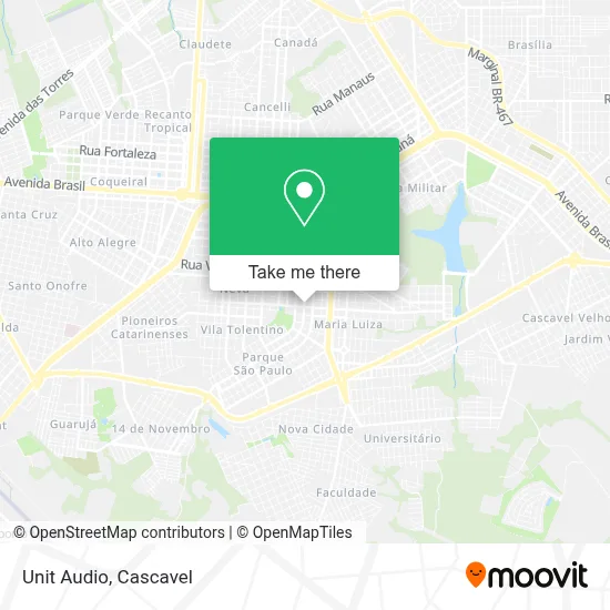 Unit Audio map
