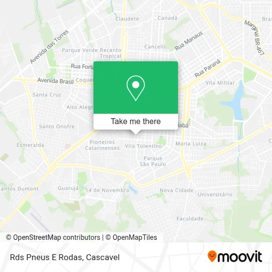 Rds Pneus E Rodas map
