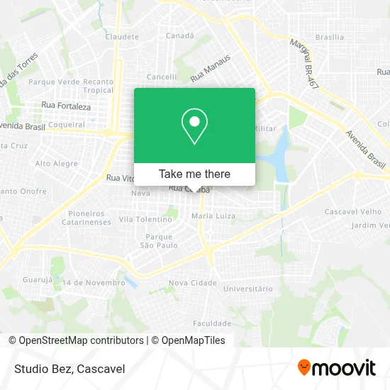 Studio Bez map