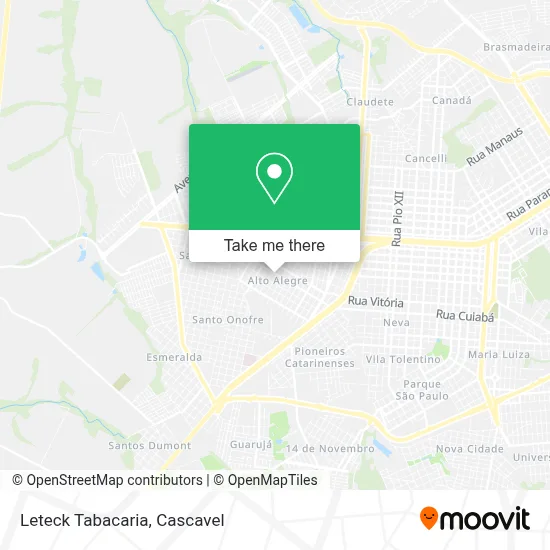 Leteck Tabacaria map