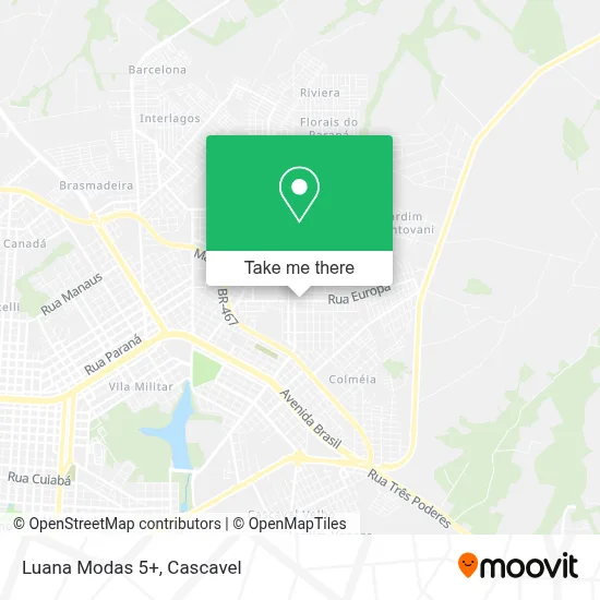 Luana Modas 5+ map