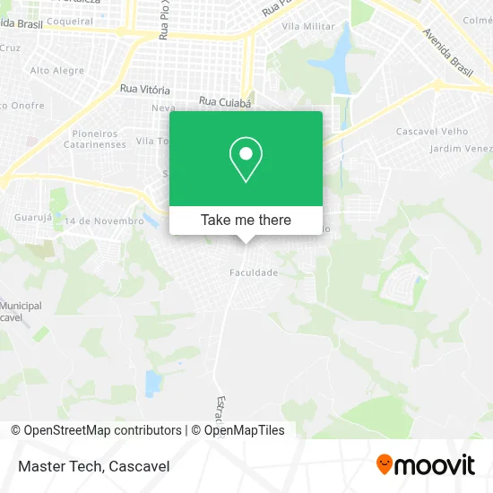 Master Tech map