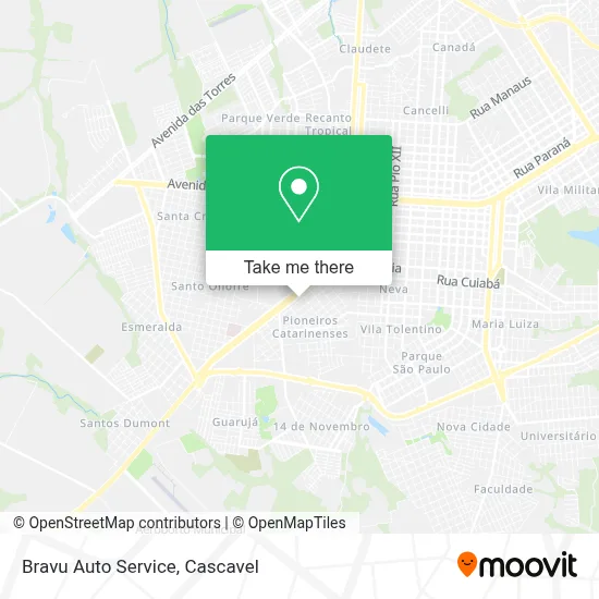 Bravu Auto Service map