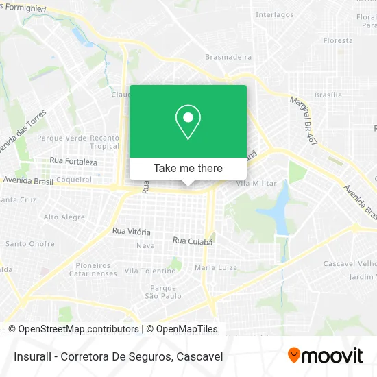 Insurall - Corretora De Seguros map