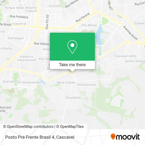 Posto Pra Frente Brasil 4 map
