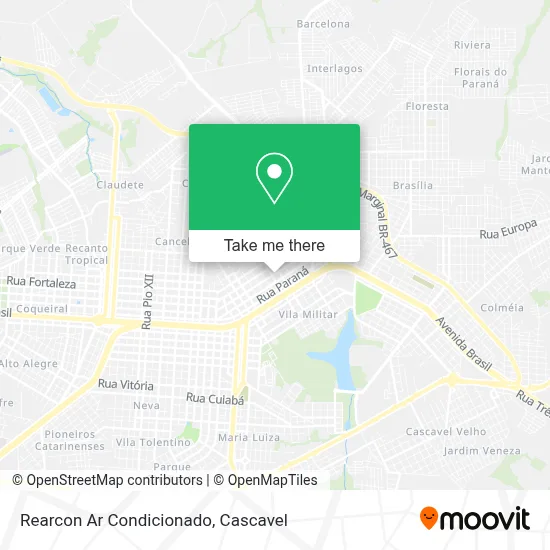 Rearcon Ar Condicionado map