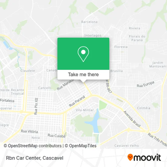 Rbn Car Center map