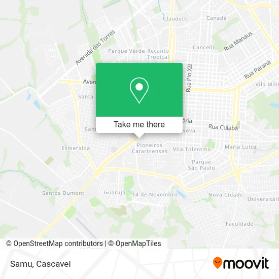 Samu map