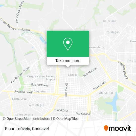 Ricar Imóveis map