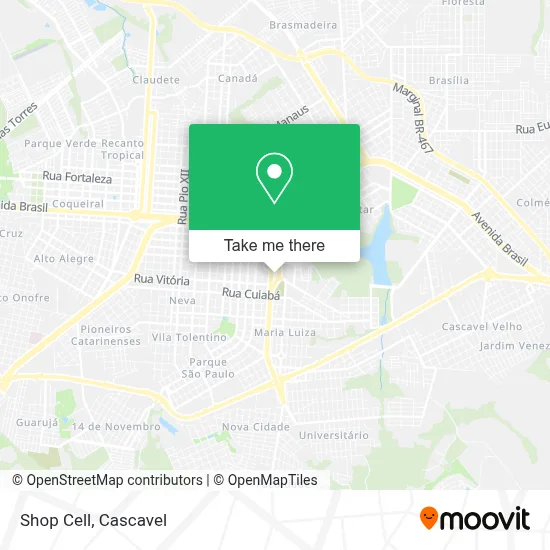 Shop Cell map