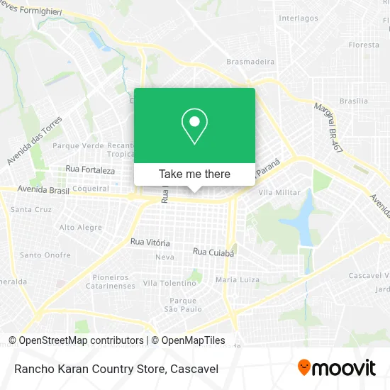 Rancho Karan Country Store map