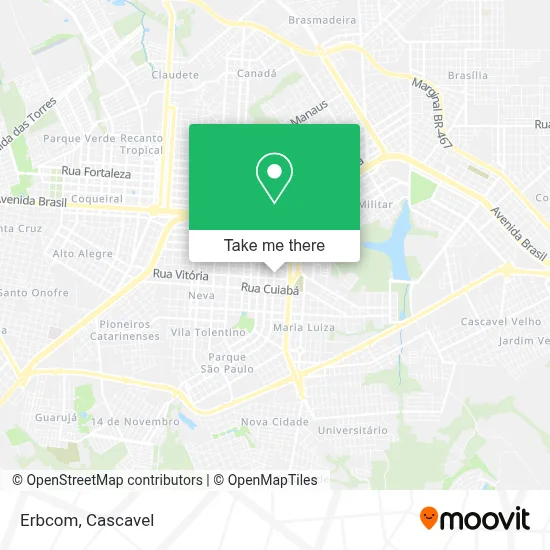 Erbcom map